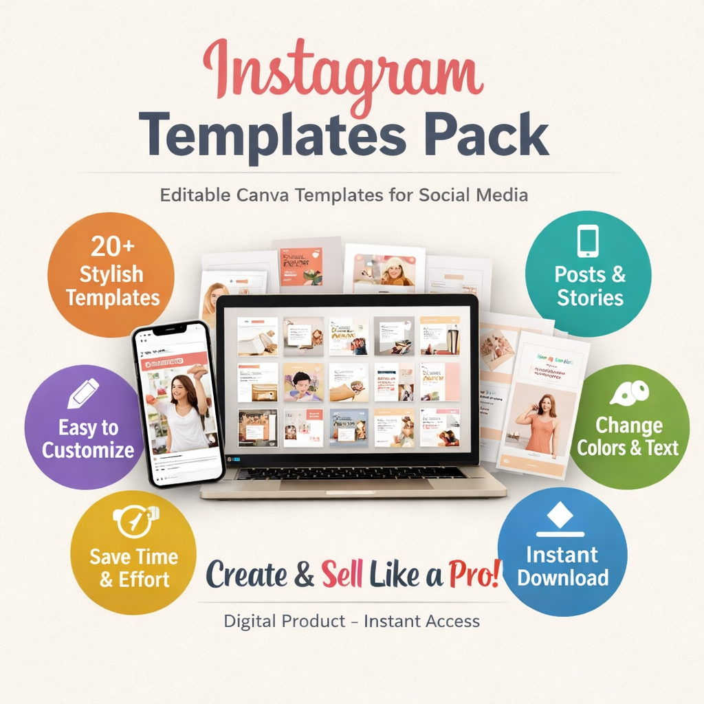 Instagram Templates Pack